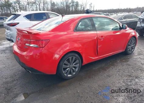 2012 Kia Forte Koup Sx from USA, damaged, VIN KNAFW6A30C5592444